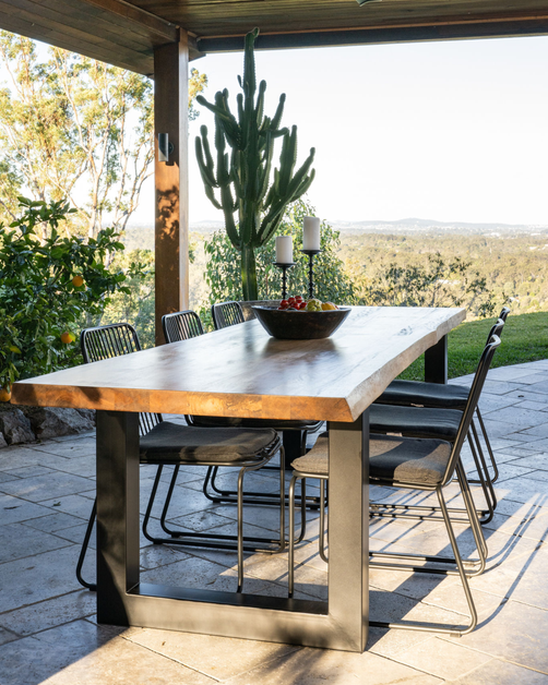 Naples Grande Dining Table Black