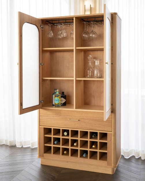 Montgomery 2 Door Wine Cabinet