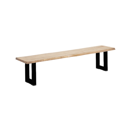 Naples Dining Bench 2m Black