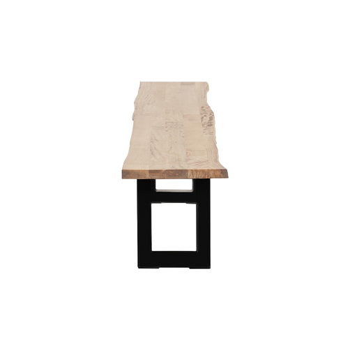 Naples Dining Bench 3m Black