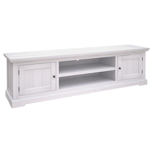 Clementine White Entertainment Unit 2.22m