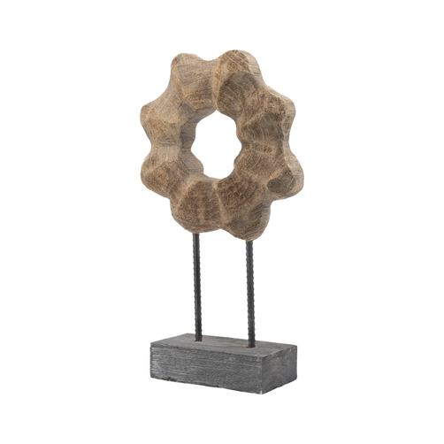 Rosette Shaped Sculpture 53cm