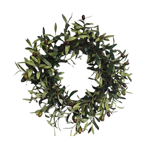 Christmas Olive Leaf Wreath