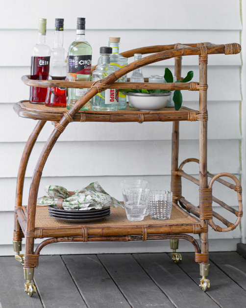 Hatia Display Serving Trolley Bar Cart