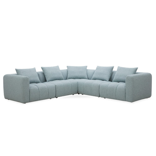 Palmview Corner Modular Lounge Light Blue