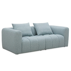Palmview 2 Seat Modular Lounge Light Blue