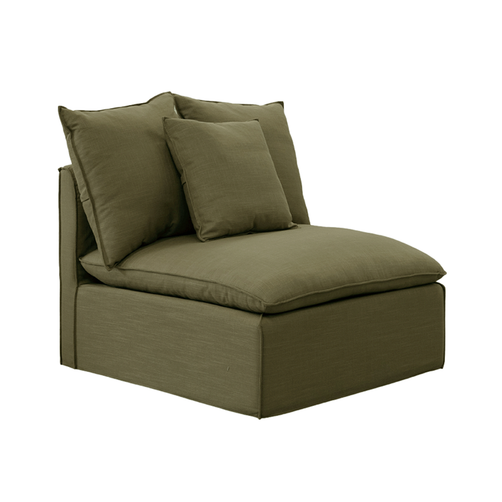 Charlie Armless Modular Piece Green