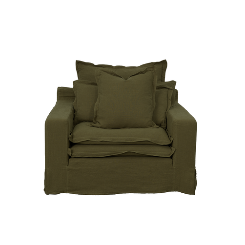 Nuvola 1 Seater Fabric Lounge