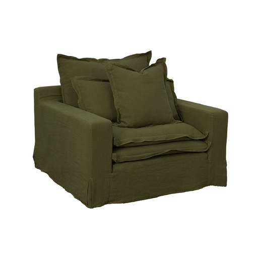 Nuvola 1 Seater Fabric Lounge