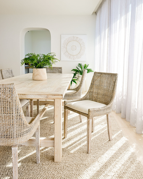 Bayside Table & Cleveland Chair 7 Piece Dining Set