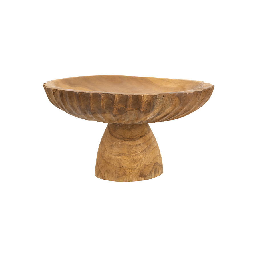 Orlena Teak Cake Stand 30cm