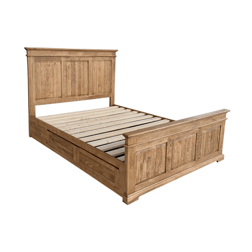 Northville Hamptons Queen Bed Oak