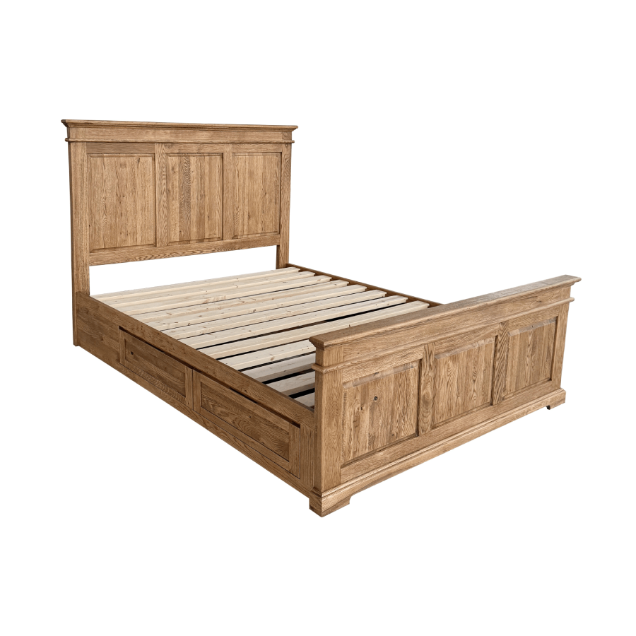 Northville Hamptons Queen Bed Oak