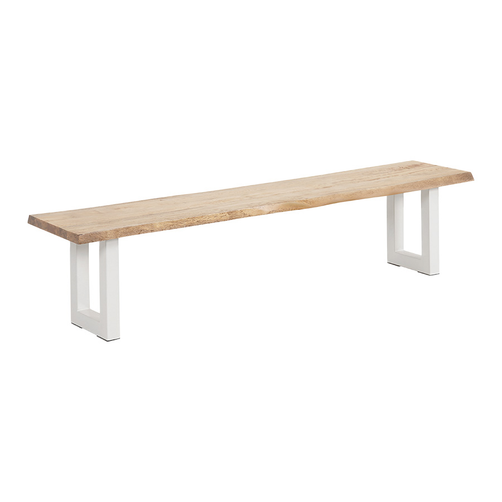 Naples Dining Bench 2m White