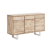Naples 3 Door 3 Drawer Buffet White