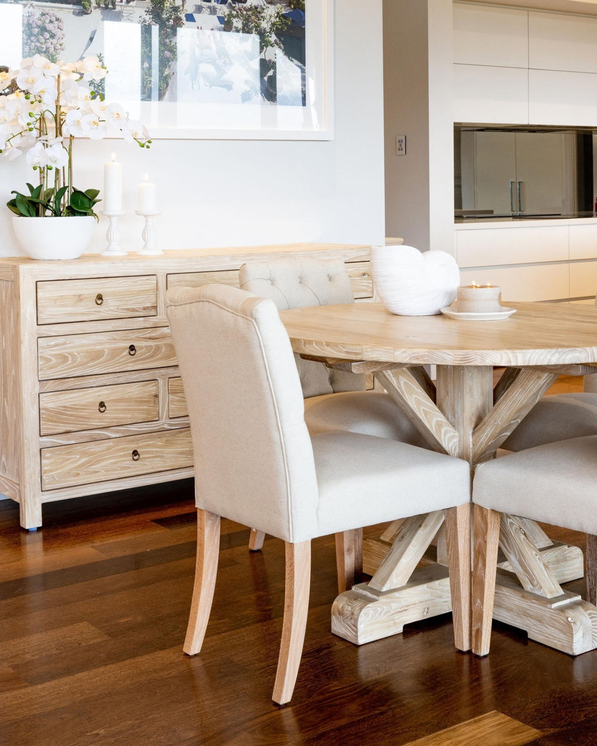 Bayside 1.2m Round Dining Table