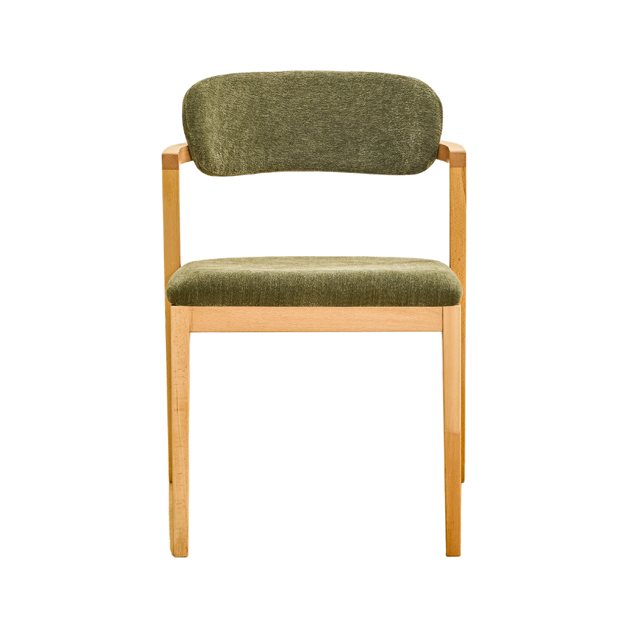 Henderson Fabric Dining Chair Green