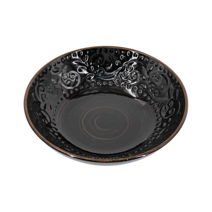 Rustic Fare Bowl Black