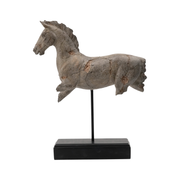 Stallion Statue on Stand 43cm