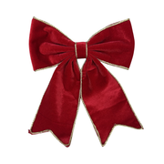 Christmas Ruby Red Bow