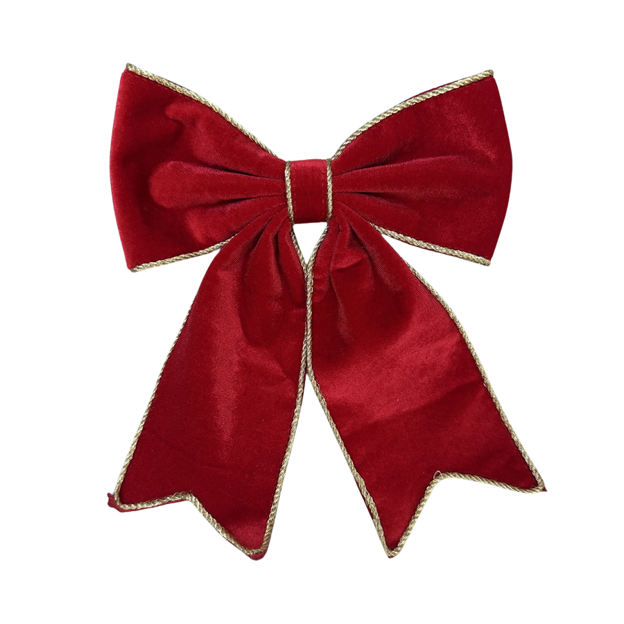 Christmas Ruby Red Bow