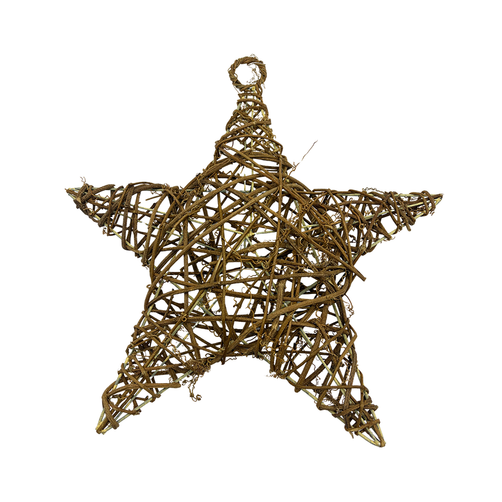 Rattan Star Ornament