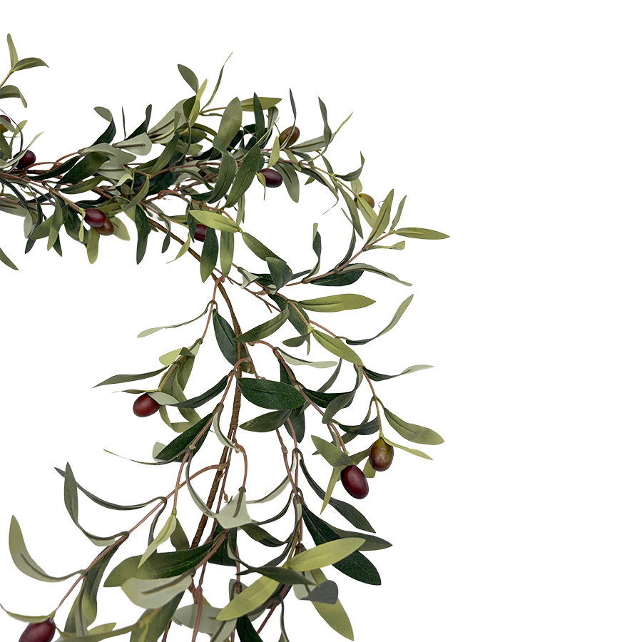 Olive Leaf Garland 152cm