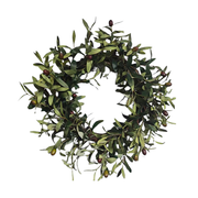 Christmas Olive Leaf Wreath