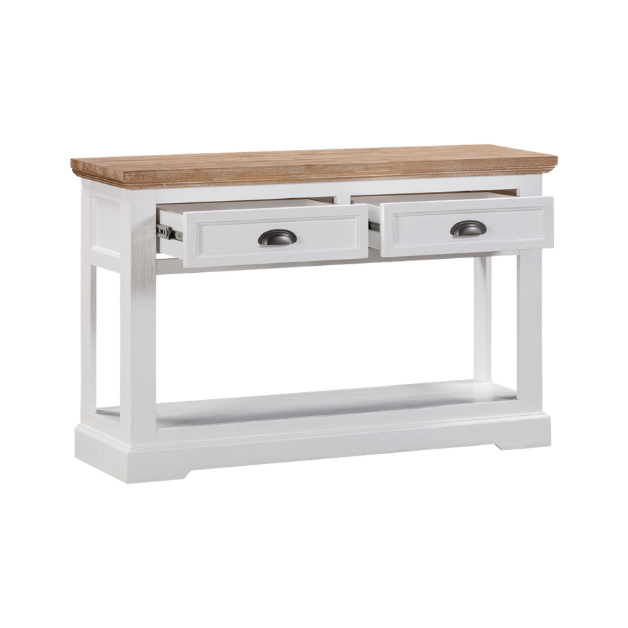 Clementine Two Toned 1.25m Hall Table
