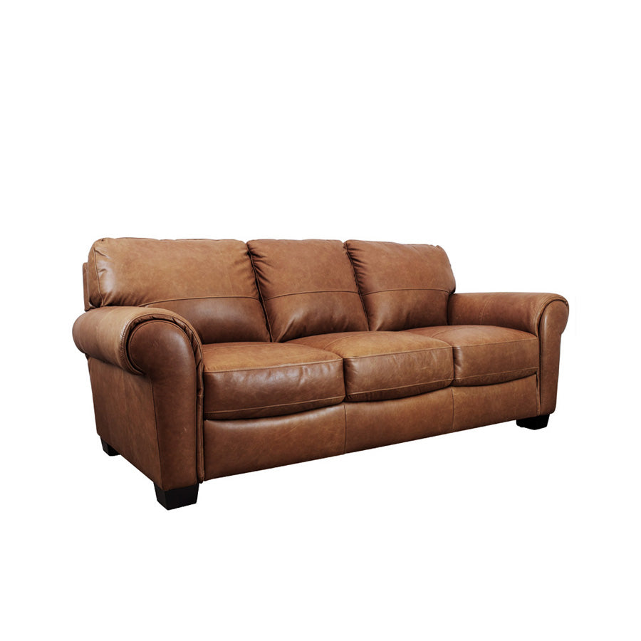 Bergamo 3 Seater Sofa Leather