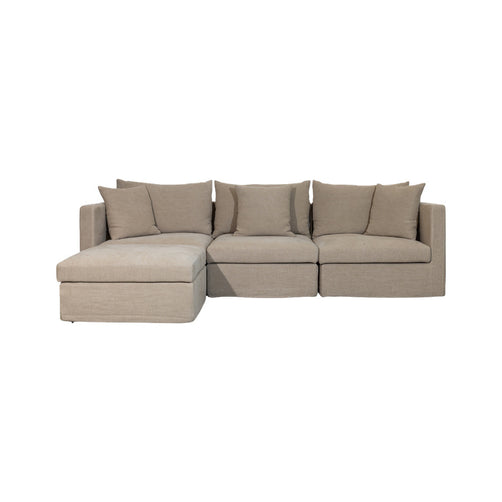 Chloe Modular 3 Seater with Ottoman