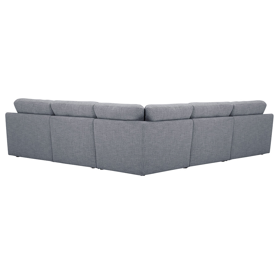 Claudia Dark Grey Fabric Modular Corner Lounge