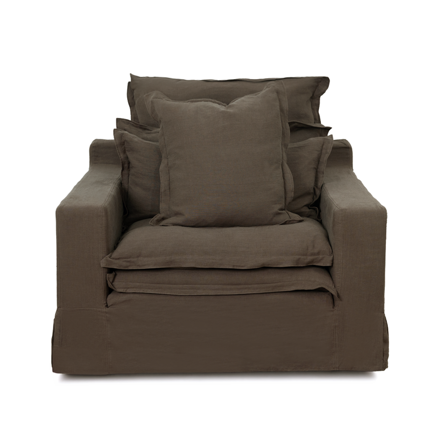 Nuvola 1 Seater Fabric Lounge