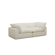 Sorriso 2 Seater Oatmeal Modular Lounge