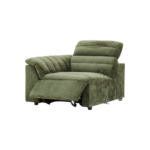 Rovella LH Arm Recliner Modular Piece Moss Green