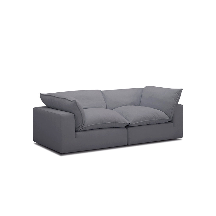 Sorriso 2 Seater Grey Modular Lounge