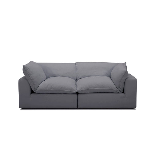 Sorriso 2 Seater Grey Modular Lounge