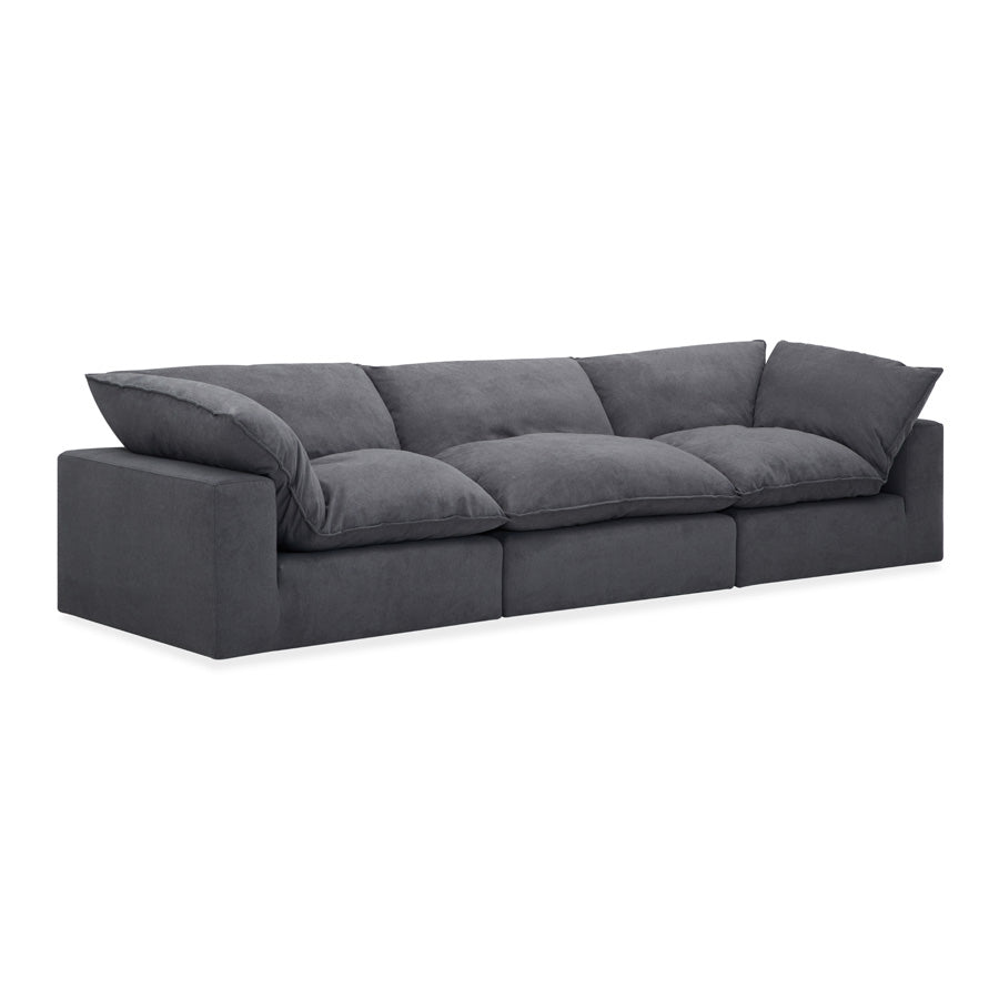 Sorriso 3 Seater Grey Modular Lounge