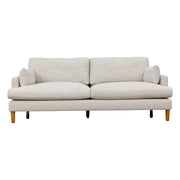 Venosa 3 Seat Sofa Beige Fabric