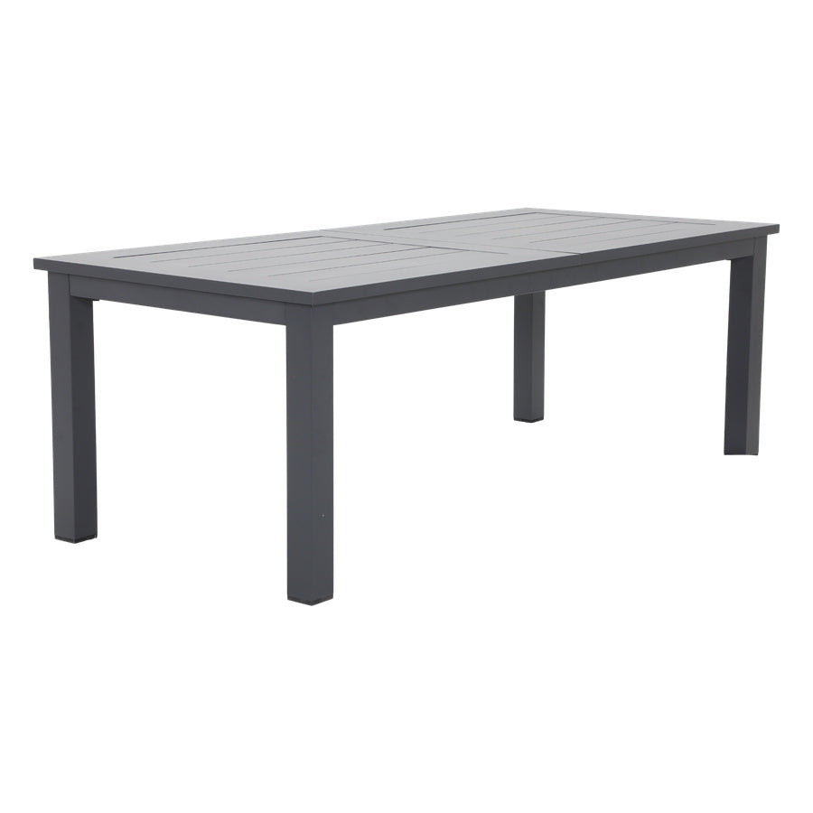 Cooloola Extension Table Black 2.2-3.4m