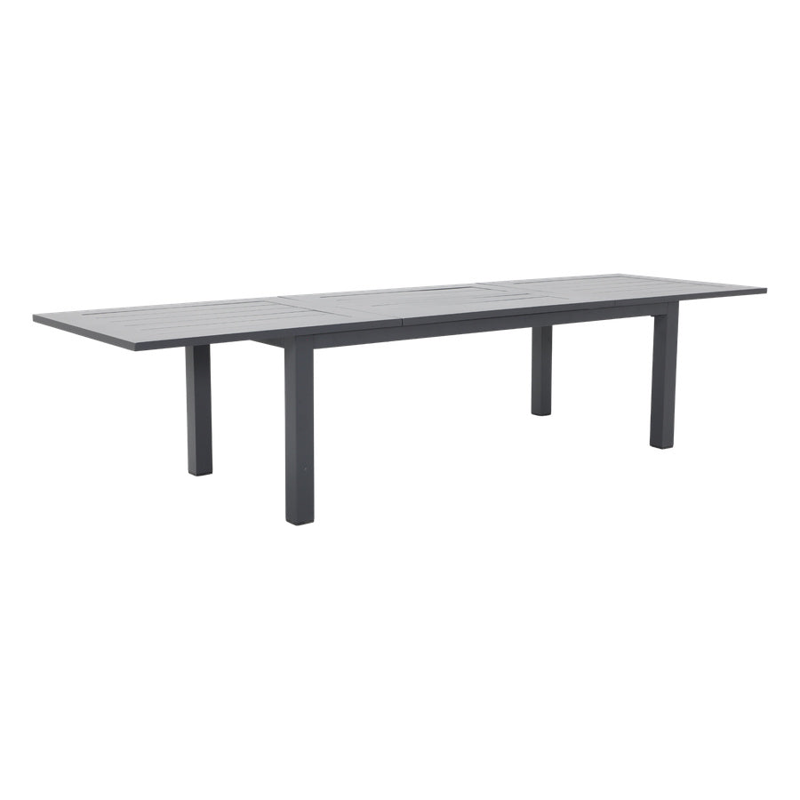 Cooloola Extension Table Black 2.2-3.4m