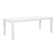Cooloola Extension Table White 2.2-3.4m