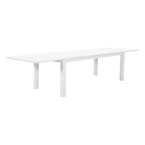 Cooloola Extension Table White 2.2-3.4m