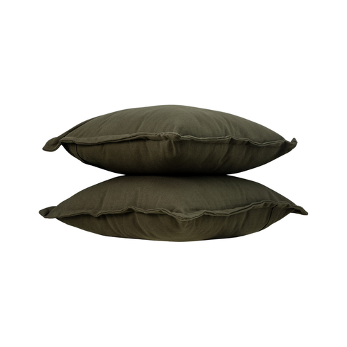Asher Kahki Green Cushion
