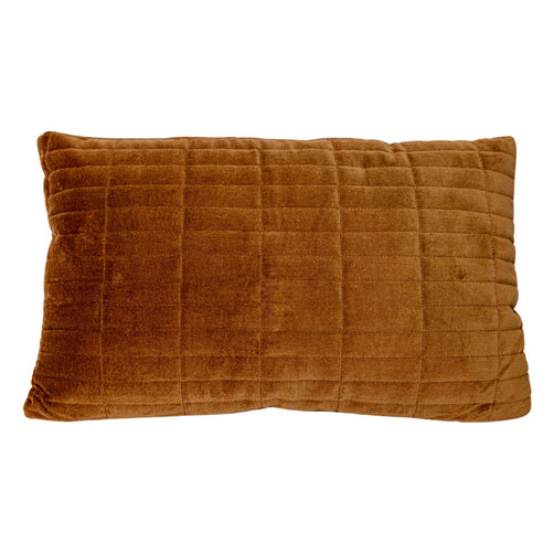Paige Velvet Cushion Rust