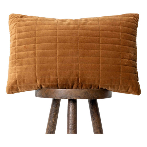 Paige Velvet Cushion Rust