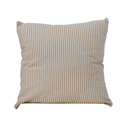 Zelia Beige Striped Cushion