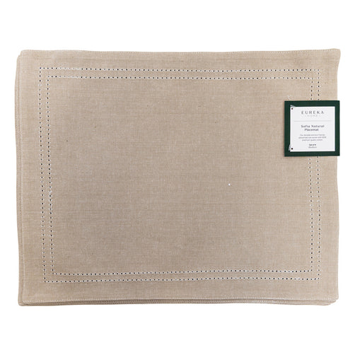 Sofia Natural Placemat Set-4