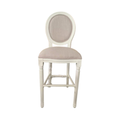 Hamptons White Bar Stool