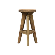 Farmhouse Round Bar Stool